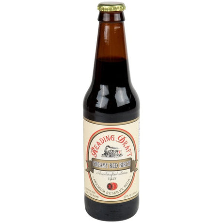 Reading Soda Works Creamy Red Birch 12 fl. oz. - 12/Case