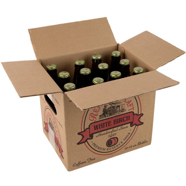 Reading Soda Works White Birch 12 fl. oz. - 12/Case