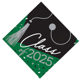 Creative Converting School Spirit Green 'Class of 2025' Beverage Napkins – 108 Count