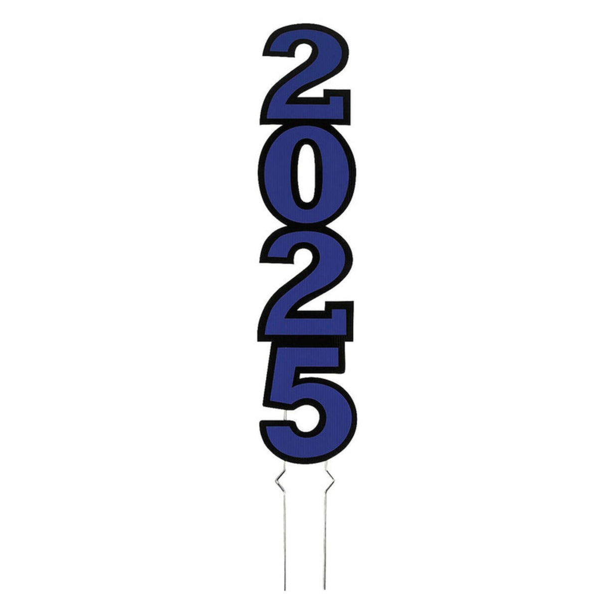11" x 30" Class of 2025 Vertical Corrugated Plastic Yard Sign
