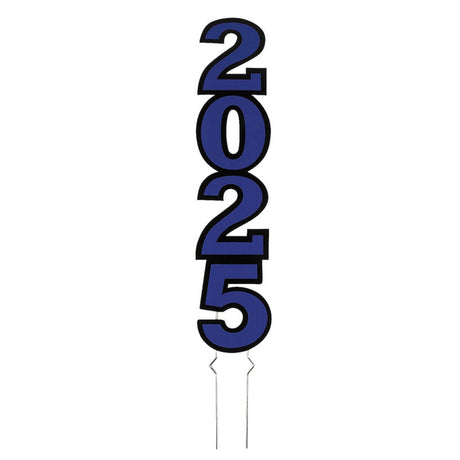 11" x 30" Class of 2025 Vertical Corrugated Plastic Yard Sign