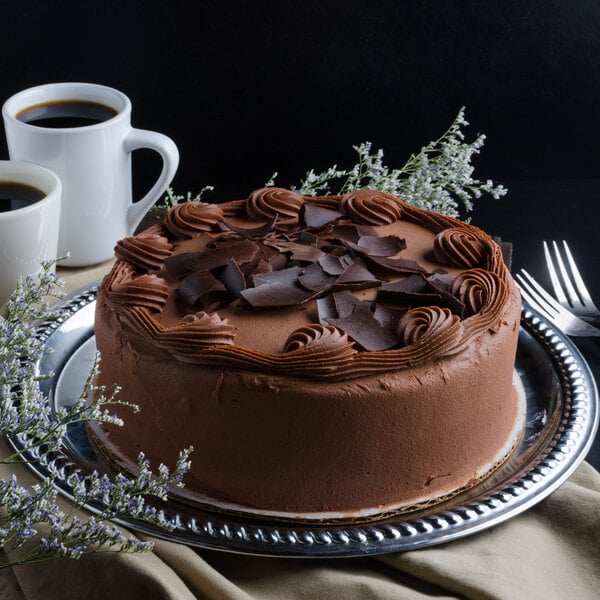 Pellman Triple Chocolate Cake 60 oz. - 4/Case