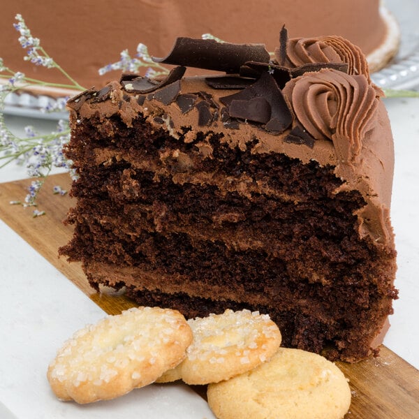 Pellman Triple Chocolate Cake 60 oz. - 4/Case