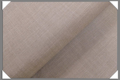 Tan Vegan Sharkskin Polyester Fabric - Suiting, Tan, 60" Width