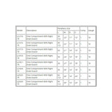 LJ1821-1R One Compartment NSF Commercial Sink with Right Drainboard - Bowl Size 18 x 21