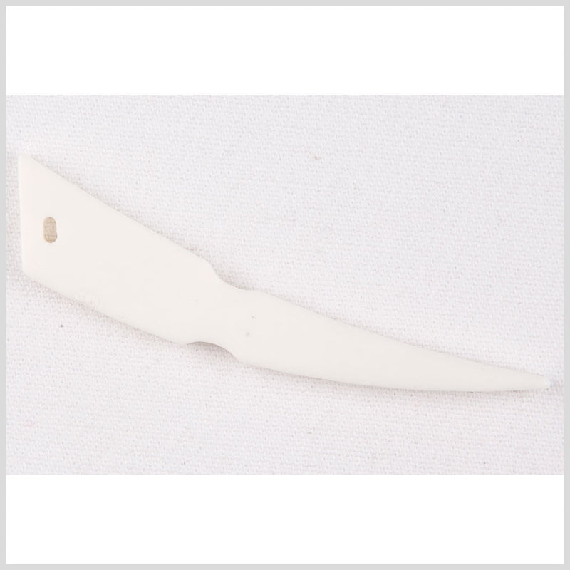 3" White Plastic Pendant