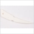 3" White Plastic Pendant