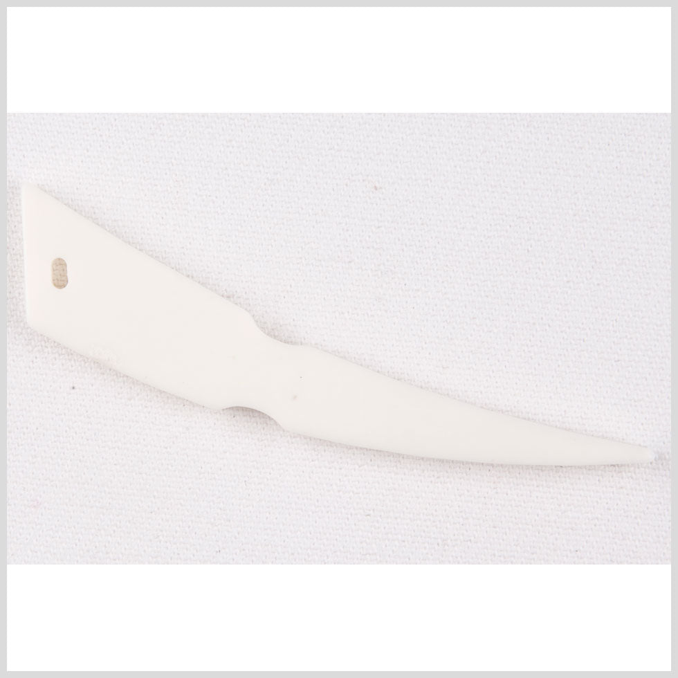 3" White Plastic Pendant