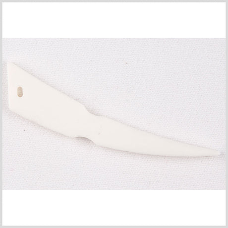 3" White Plastic Pendant