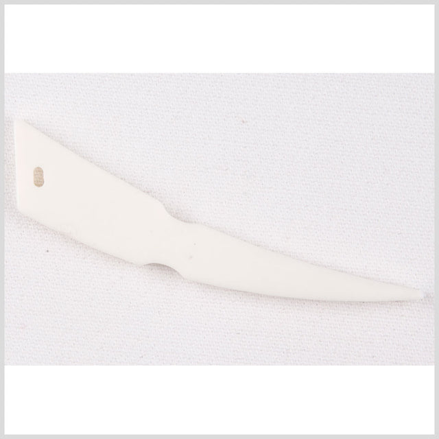 3" White Plastic Pendant