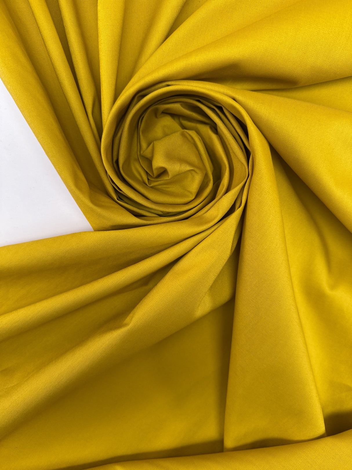 Yellow Viscose Elastane Woven