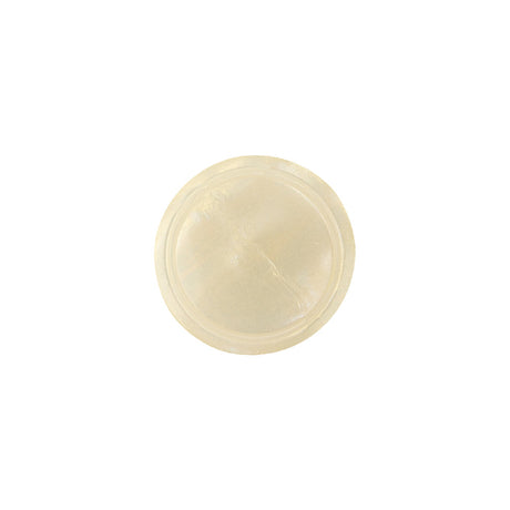Plastic Shank Back Button - 24L/15mm - Ivory Gold Luster