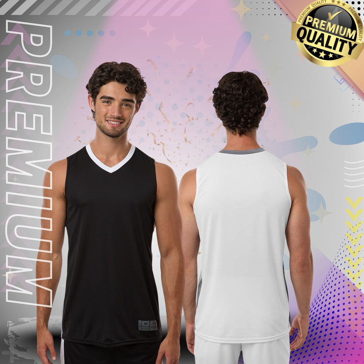 Augusta Sportswear Men's Match Up Basketball Jersey Athletic Team Shirt