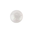 Plastic Shank Back Button - 24L/15mm - Iridescent White Dome Shaped