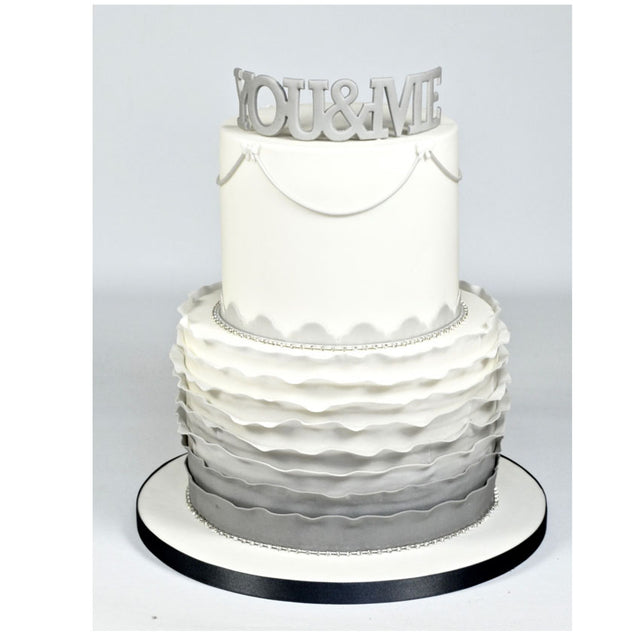 FMM Sugarcraft Curved Words, YOU&ME