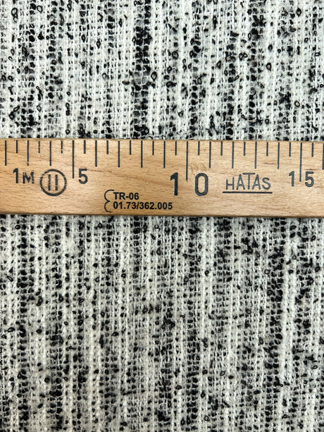 Cotton Bouclé Melange Black