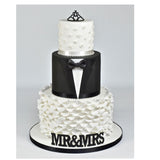 FMM Sugarcraft Curved Words, MR&MRS