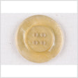 Plastic 4-Hole Button - 32L/20mm - Ivory and Gold Glitter