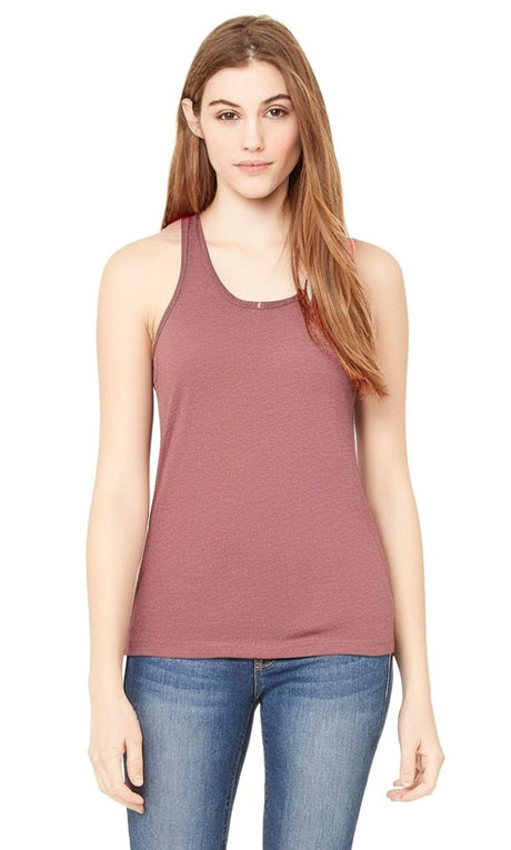 BELLA + CANVAS® Women Jersey Racerback Scoop neck Tank Top