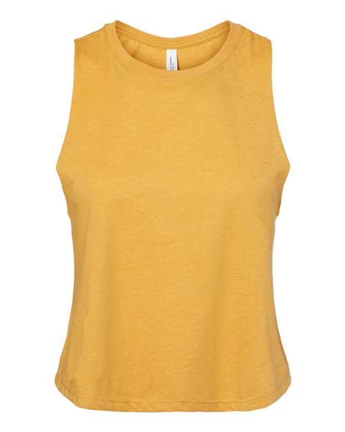 BELLA + CANVAS® Women's Racerback Crop Tank - 6682