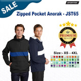 Sport-Tek® Zipped Pocket Anorak