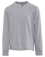 Next Level® Apparel Youth Cotton Crewneck Long Sleeve T-Shirt