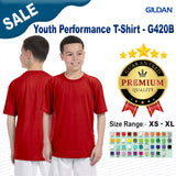 Gildan® Youth Performance Crewneck Short Sleeve T-Shirt