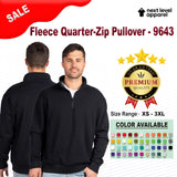 Next Level® Fleece Quarter-Zip Long Sleeve Pullover