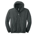 Sudadera con capucha con cremallera completa Gildan Heavy Blend - Comodidad duradera para invierno