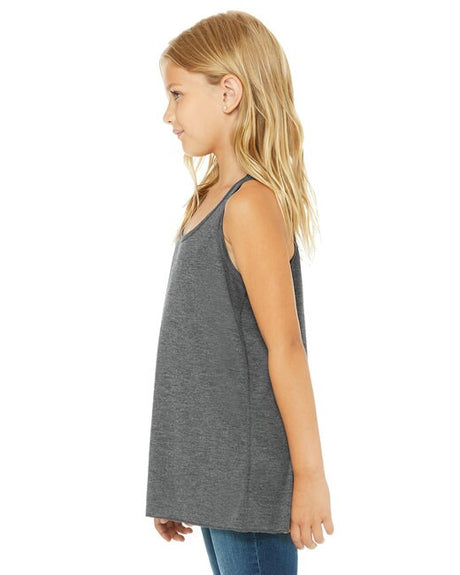 BELLA CANVAS youth flowy racerback tank