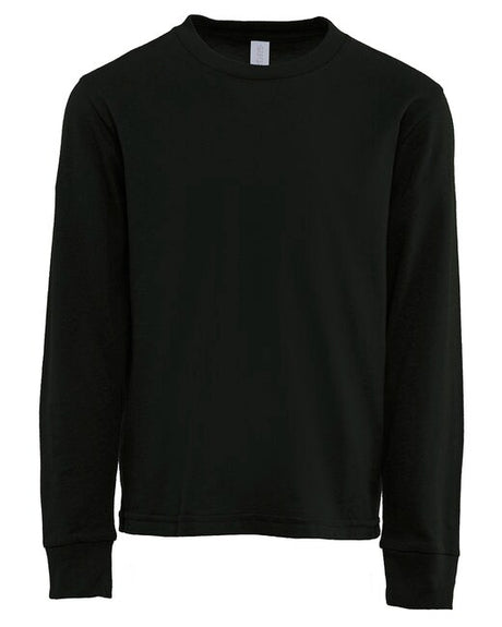 Next Level® Apparel Youth Cotton Crewneck Long Sleeve T-Shirt