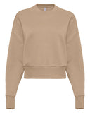 Next Level® Ladies' Heavyweight Long Sleeve Crewneck Sweatshirt
