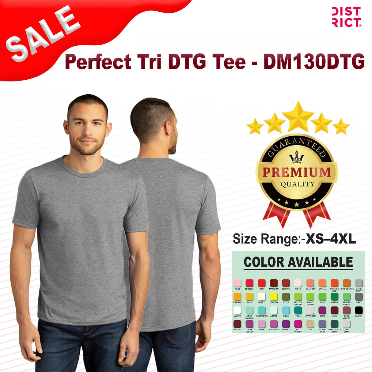 District® Perfect Tri DTG Tee