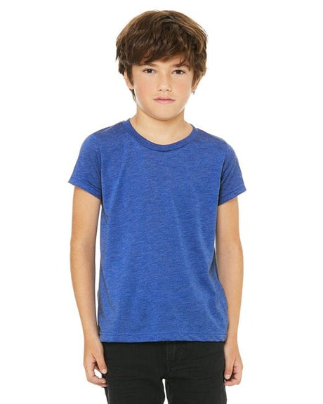 Bella + Canvas® Youth Triblend Short-Sleeve Crew nack T-Shirt - 3413Y