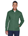 Devon & Jones® Men's Bristol Full-Zip Turtle Neck Long Sleeve Sweater Fleece Jacket