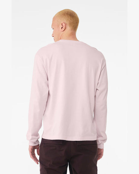 Image 1: Bella Canvas Unisex Heavyweight Long Sleeve TeeImage 2: Premium cotton heavyweight long sleeve shirtImage 3: Durable Bella Canvas jersey teeImage 4: Blank long sleeve shirt for printingImage 5: Comfortable unisex casual apparelImage 6: Heavyweight cotton t-shirt style
