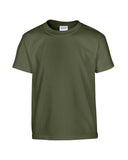 Gildan® Youth Heavy Cotton Crew Neck Short Sleeve T-Shirt