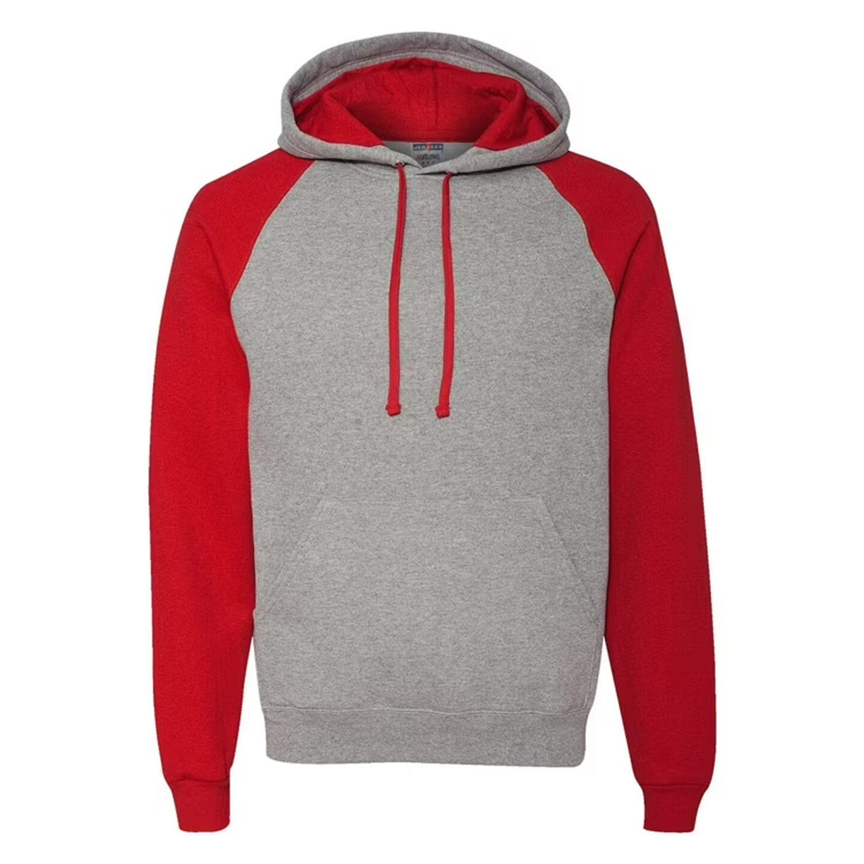 Jerzees® Colorblock Raglan Pullover Hooded Sweatshirt