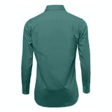 Teal Long Sleeve Polo Shirt