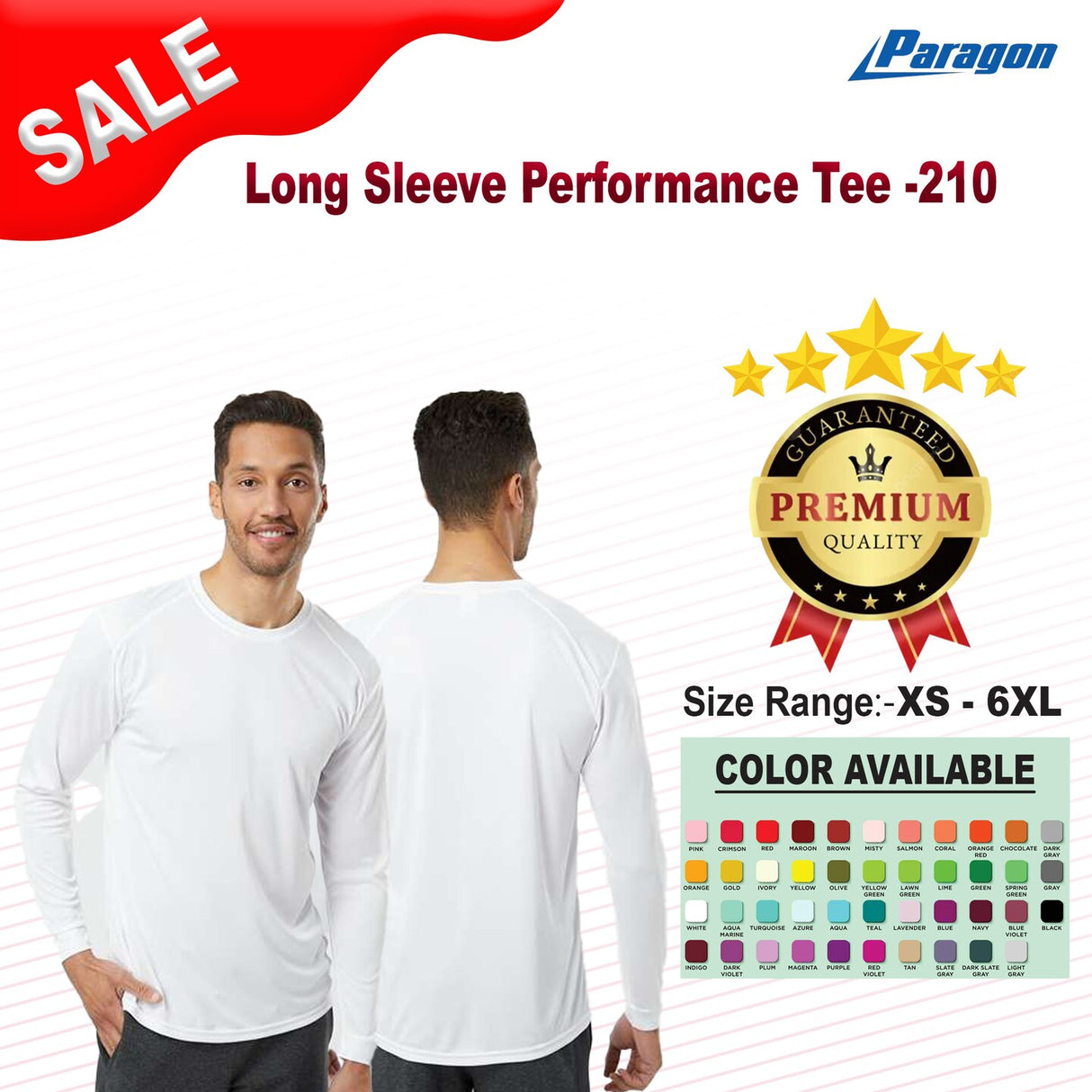 Paragon® Long Sleeve Performance Tee