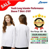 Paragon® Youth Long Islander Performance Sleeve T Shirt