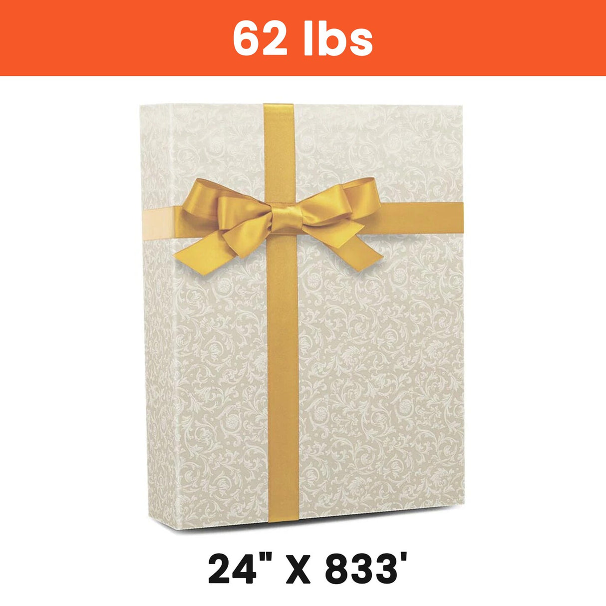 Wedding Wrapping Paper 24 ''*833 ' 62 lbs