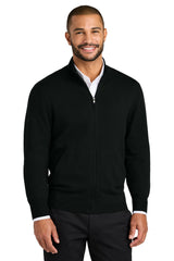 Port Authority® Easy Care Full Zip Sweater