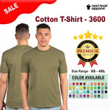 Next Level® Cotton Crewneck Short Sleeve T-Shirt