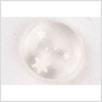 Clear Ivory Plastic Button - 32L/20mm