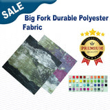 1 Yard Big Fork Durable Polyester Fabric