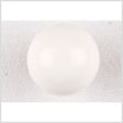 Plastic Shank Back Button - 24L/15mm - Off White Dome Shaped