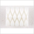 White Plastic Button - 24L/15mm