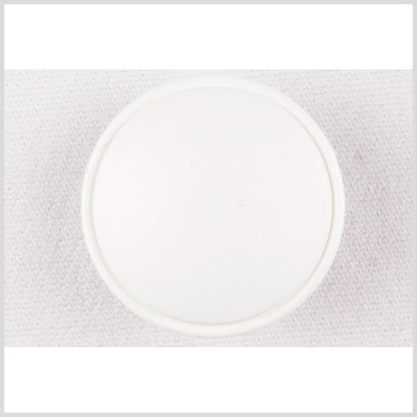 White Plastic Button - 44L/28mm