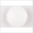 White Plastic Button - 48L/30.5mm